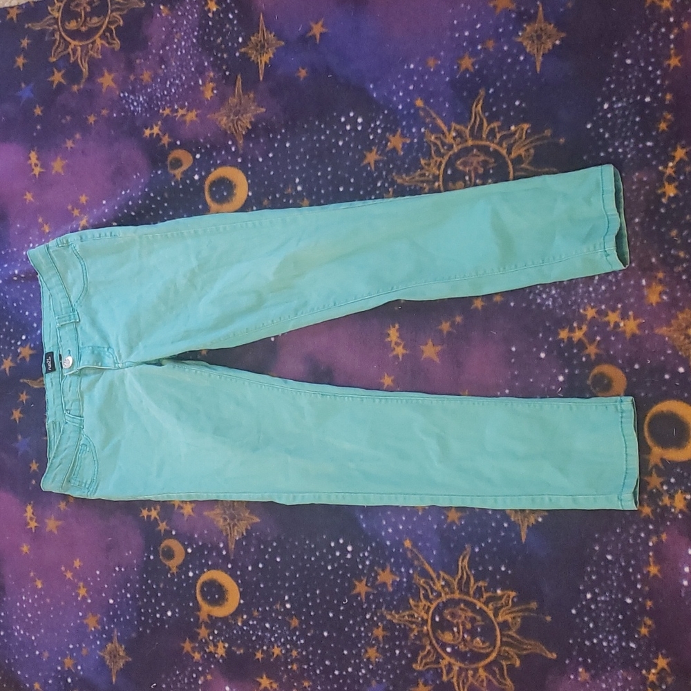 Teal Jeans
